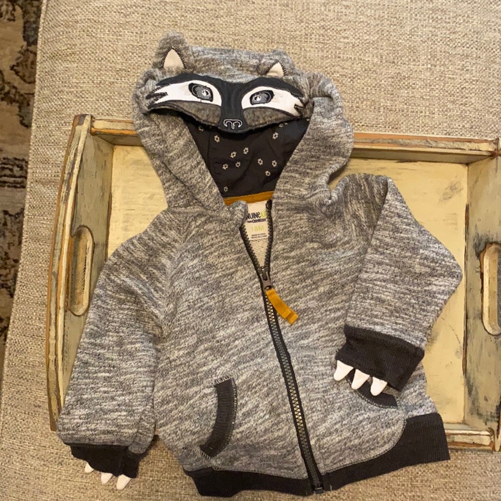 OshKosh 18 month hooded sweatshirt.